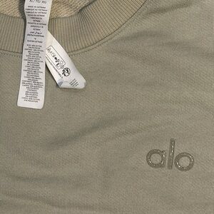 Alo Accolade Crewneck Pullover Sweatshirt Size XL